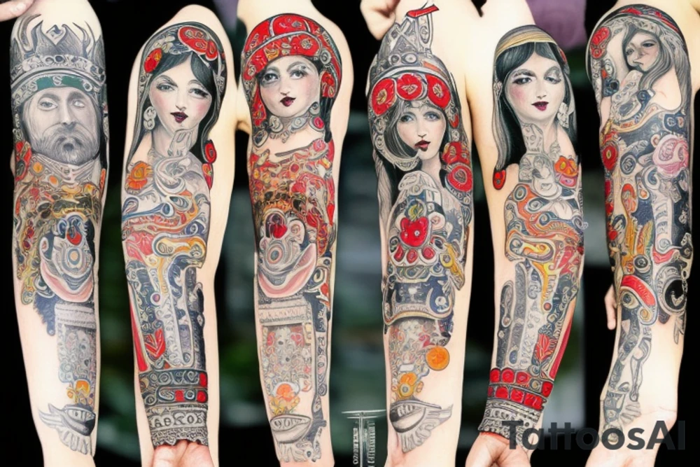 ukrainian tradishional doll 
MOTANKA tattoo idea