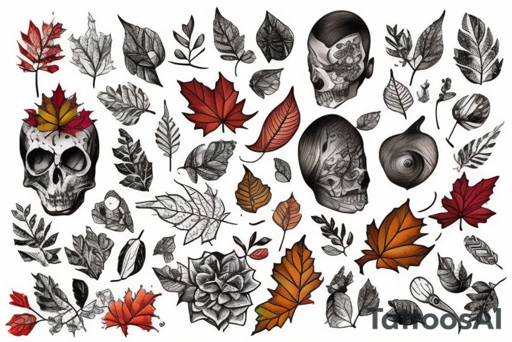 autumn tattoo idea