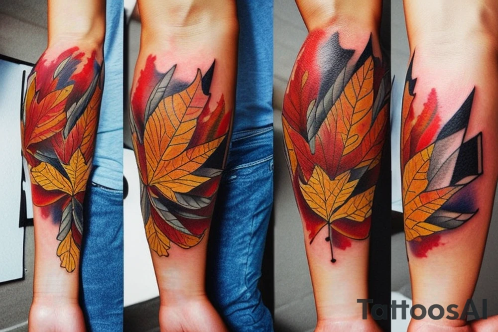 autumn tattoo idea