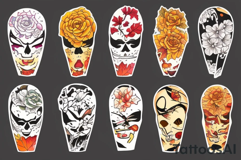autumn tattoo idea