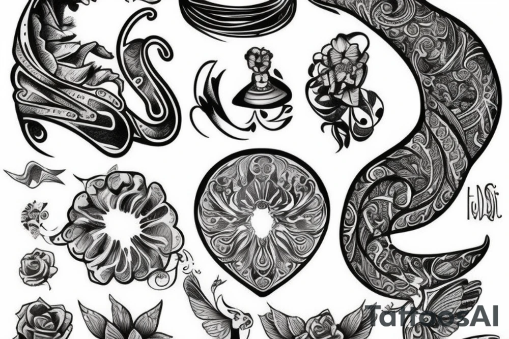 ukraine love tattoo idea