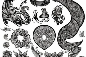 ukraine love tattoo idea
