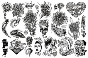 ukraine love tattoo idea