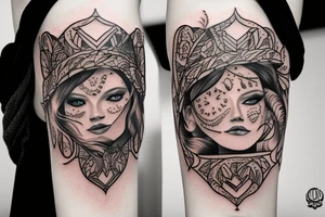 ukrainian love tattoo idea
