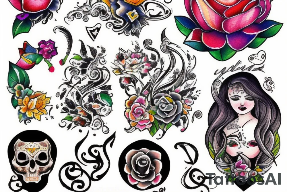 ukrainian love tattoo idea