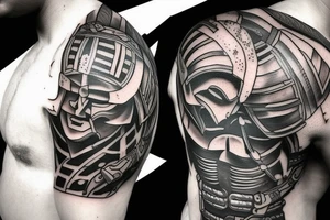 Spartan warrior battle greece tattoo idea