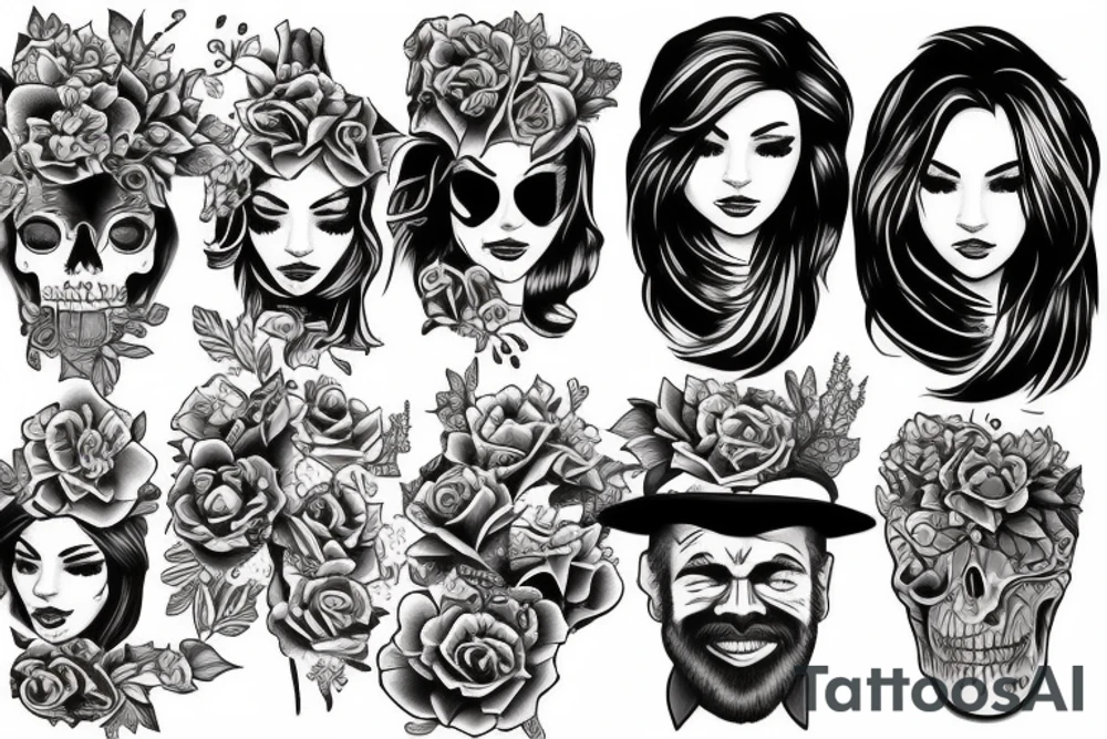 memorial tattoo idea