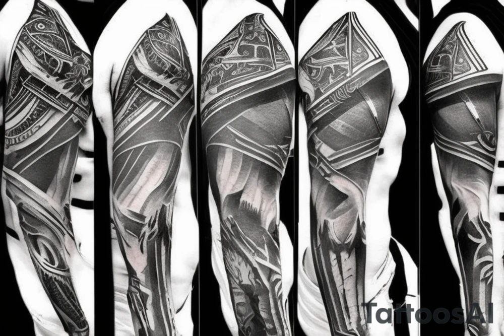 Assassins creed arm tattoo idea