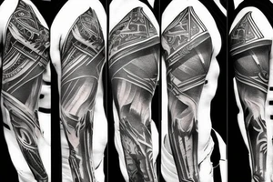 Assassins creed arm tattoo idea