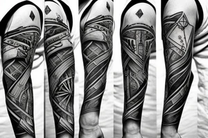 Assassins creed arm tattoo idea