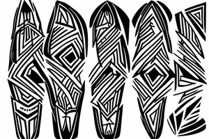 Arrows h tattoo idea