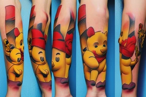 "winnie the pooh" tattoo idea