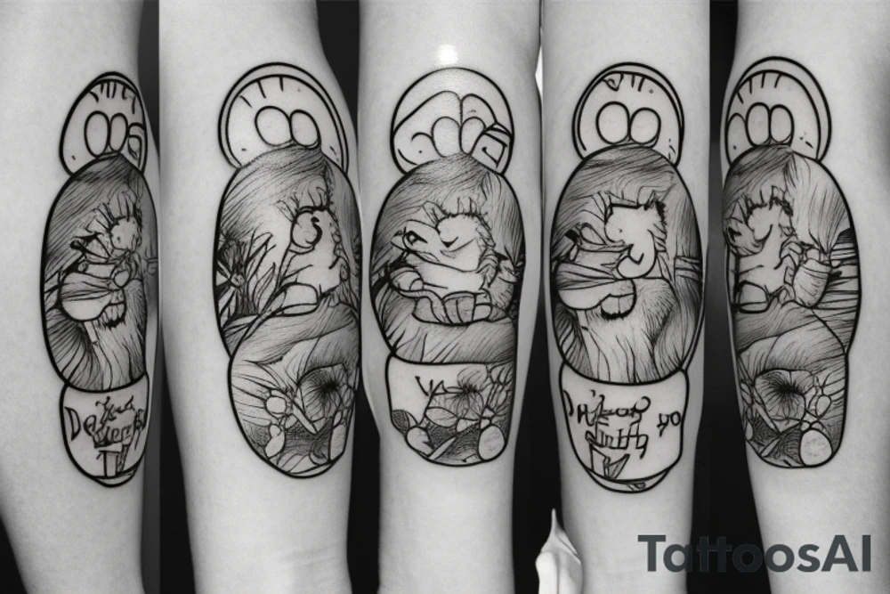 Winnie the pooh tattoo idea