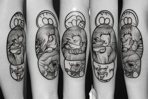 Winnie the pooh tattoo idea