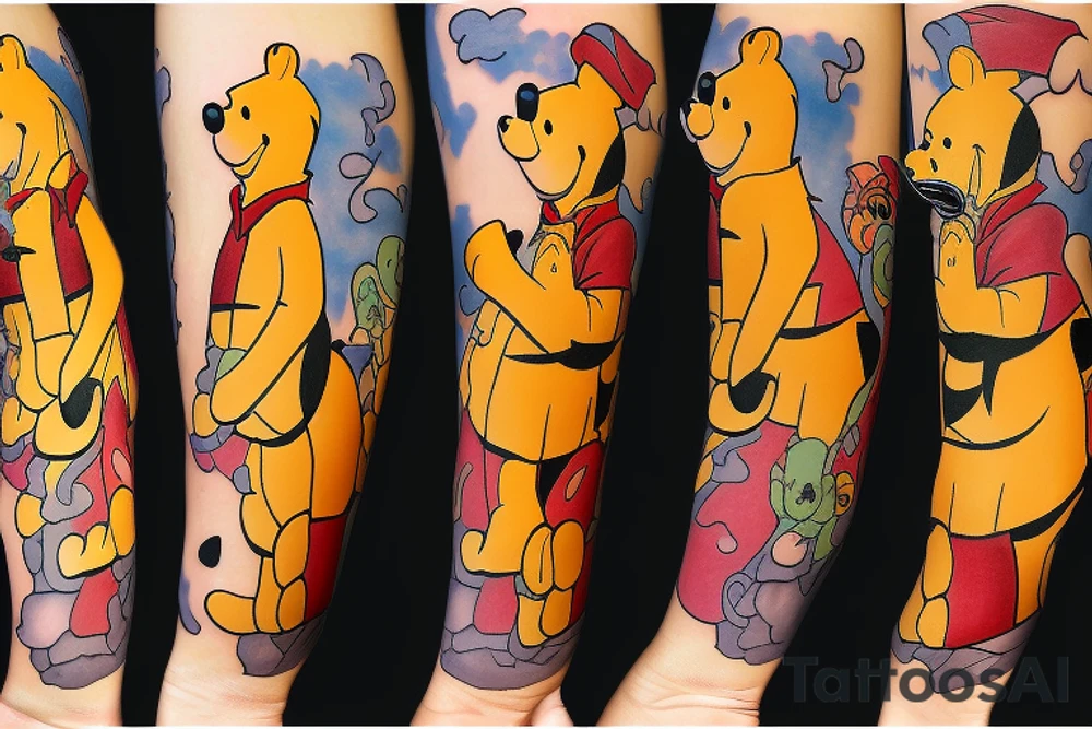 Winnie the pooh tattoo idea