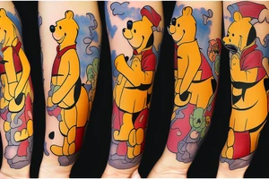 Winnie the pooh tattoo idea
