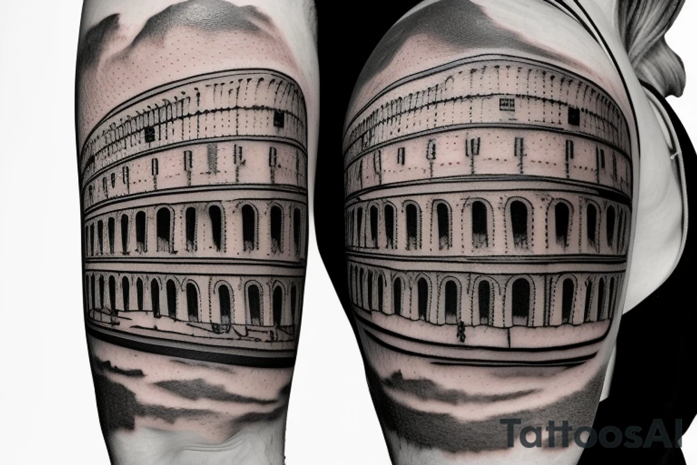 The colosseum tattoo idea