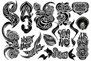 śūnya tattoo idea