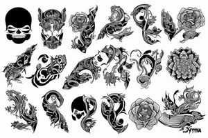 śūnya tattoo idea