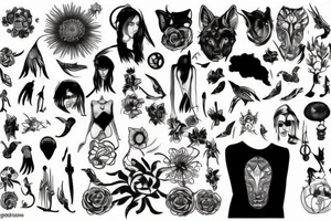 Sunya tattoo idea