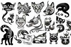 chinese animal tattoo idea