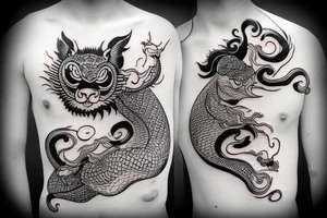 chinese animal tattoo idea