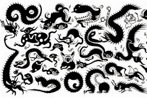 chinese animal tattoo idea