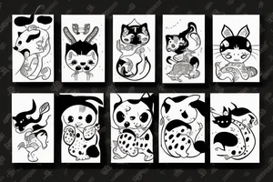 chinese animal tattoo idea