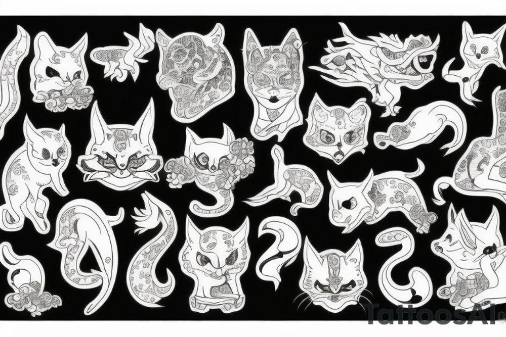 chinese animal tattoo idea