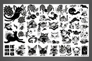 chinese animal tattoo idea