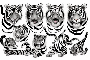 china tiger tattoo idea