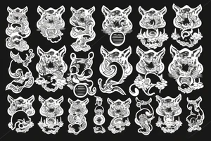 china tiger tattoo idea