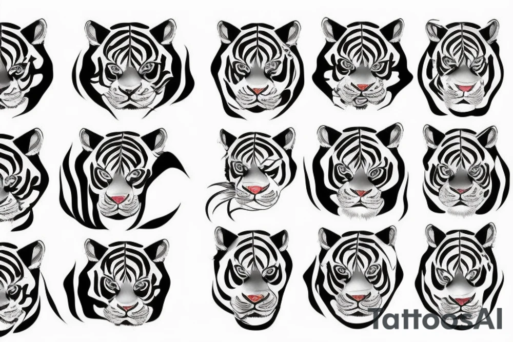 china tiger tattoo idea