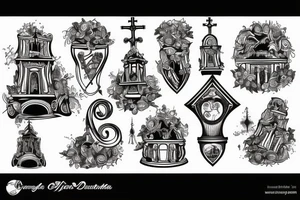 Urnes Church tattoo tattoo idea