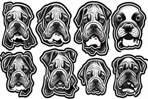 Französische bulldogge tattoo idea