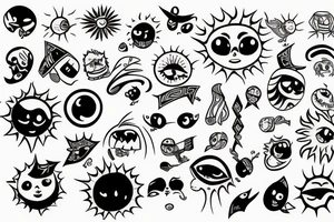 The Sun tattoo idea