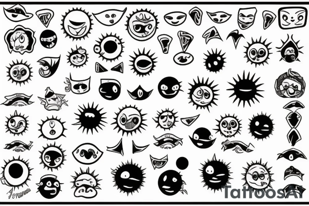 The Sun tattoo idea