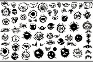 The Sun tattoo idea