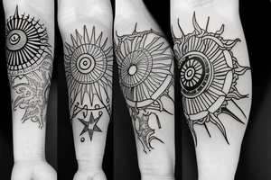 The Sun tattoo idea