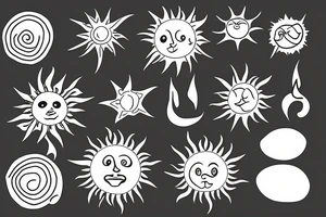 The Sun tattoo idea