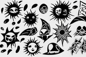 The Sun tattoo idea