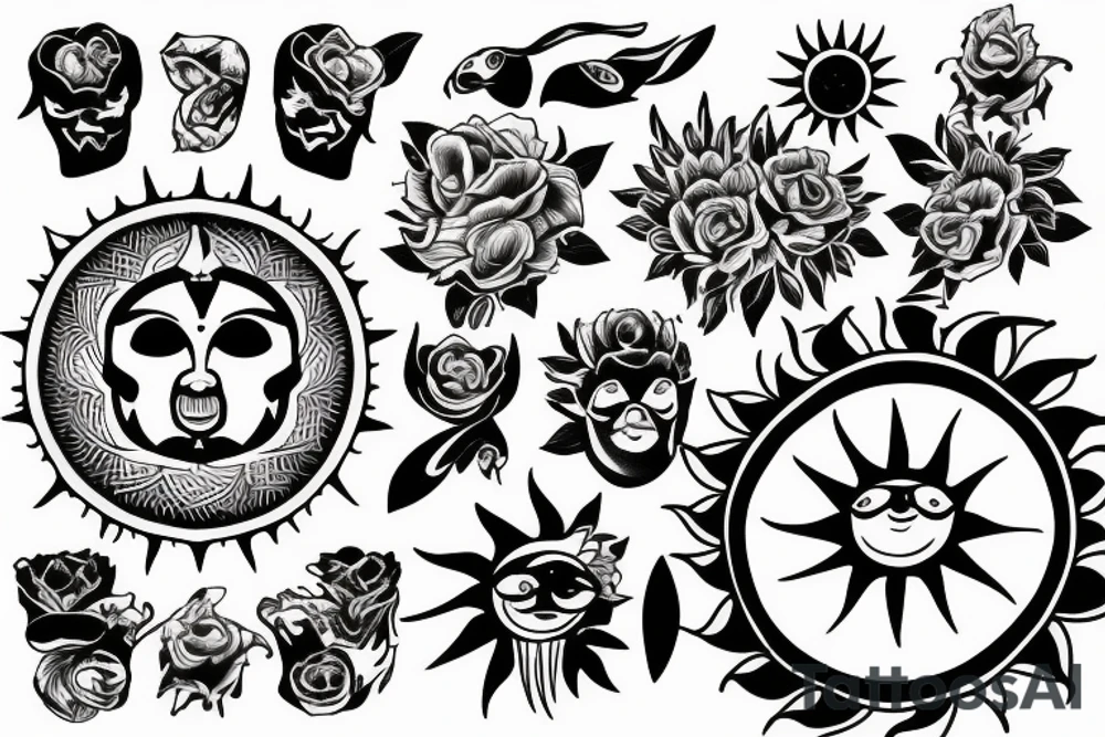 The Sun tattoo idea