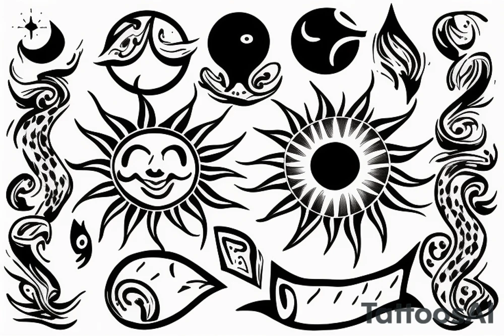 The Sun tattoo idea
