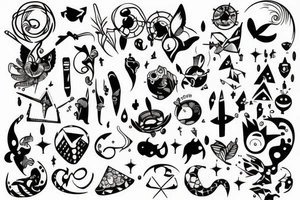 clip art tattoo idea