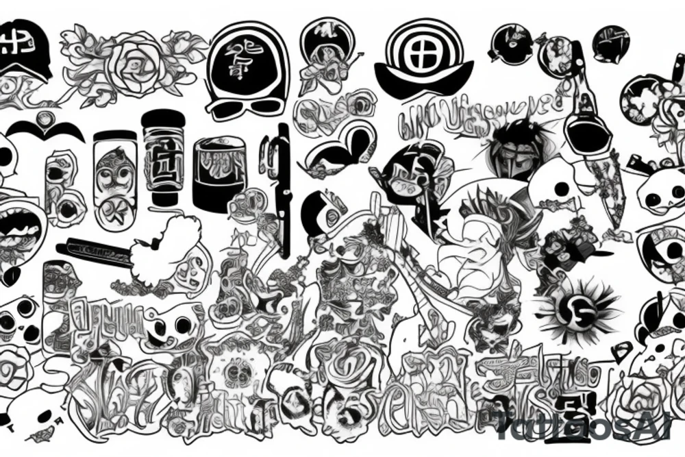 doodles tattoo idea