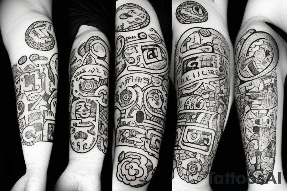 doodles tattoo idea