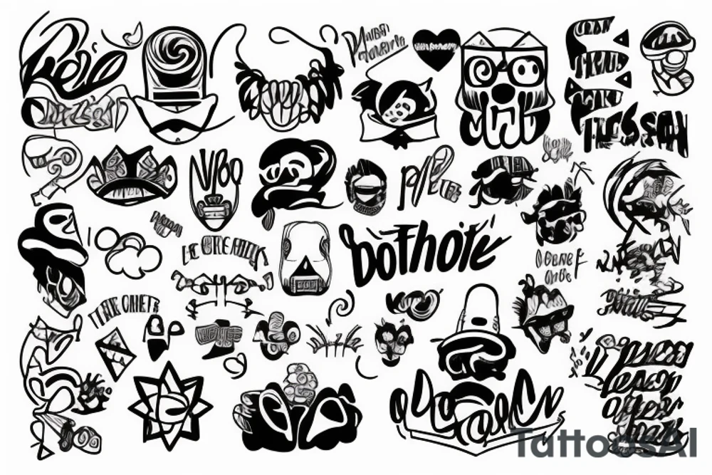 doodles tattoo idea