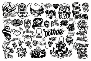 doodles tattoo idea