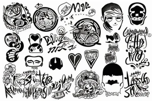 doodles tattoo idea