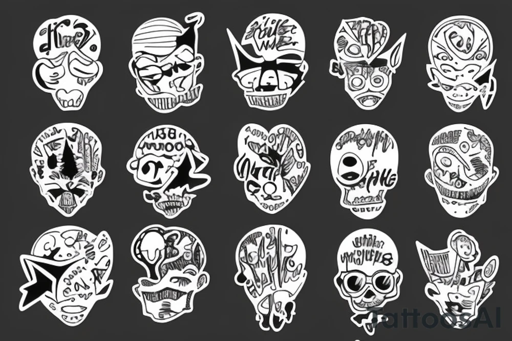 doodles tattoo idea